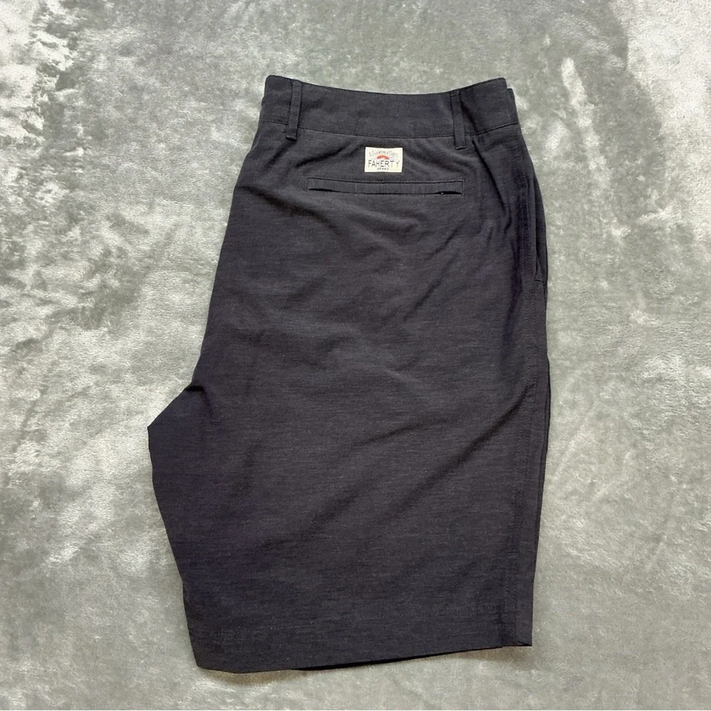 Faherty All Day Shorts Men’s size 38 Gray casual light weight chino active golf